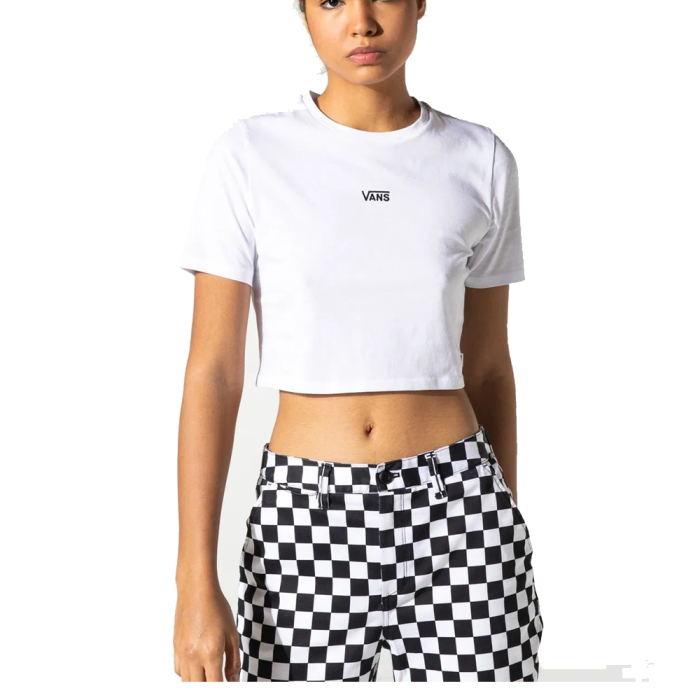 Футболка жіноча Vans FLYING V CROP CREW SPORT VN0A54QUWHT1