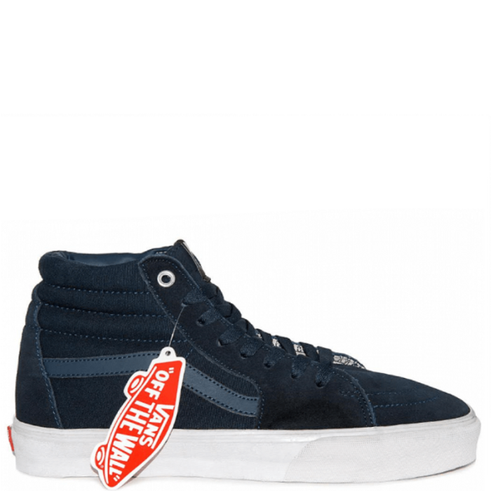 Vans Sk8 High Suede Dark blue/White
