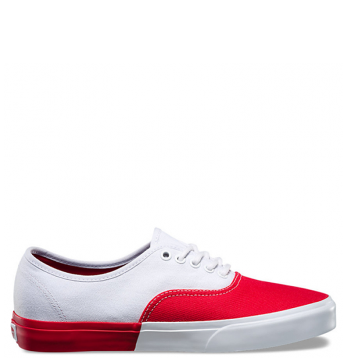 Vans Authentic (White/Bordo)