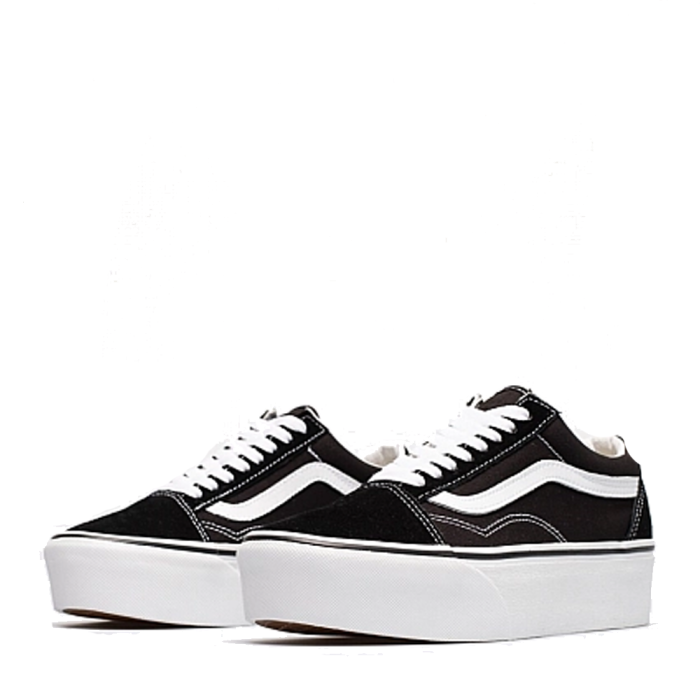 Vans Old Skool Platform Black/White