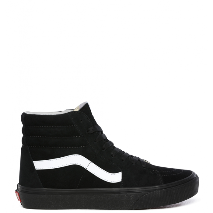 Vans Sk8 High Suede Black/White