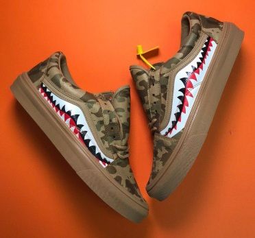 Vans Old Skool Low Brown/Camo