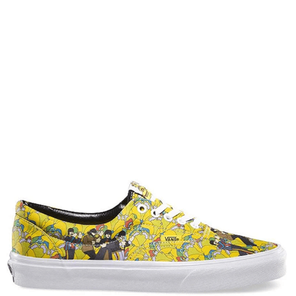 Vans Authentic The Beatles Low Yellow/White