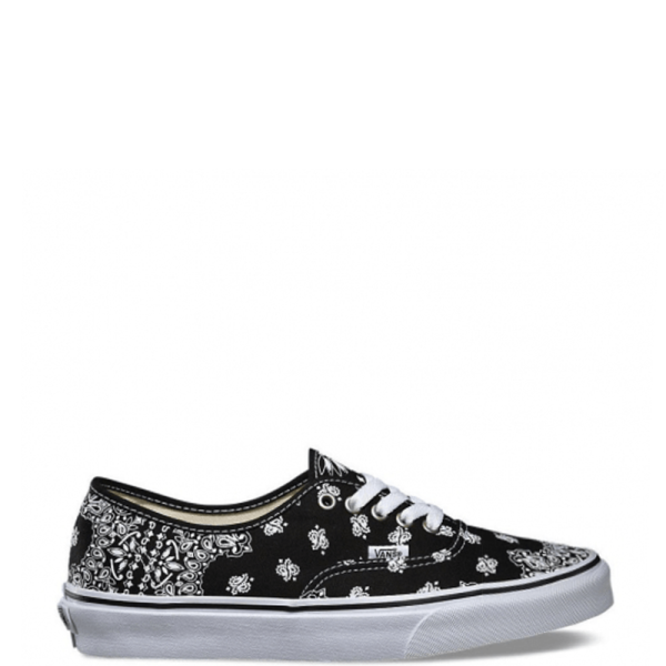 Vans Authentic Bandana Low Black/White
