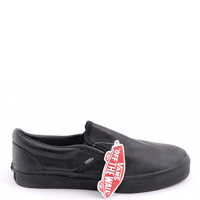 Vans Slip On Low Leather Black